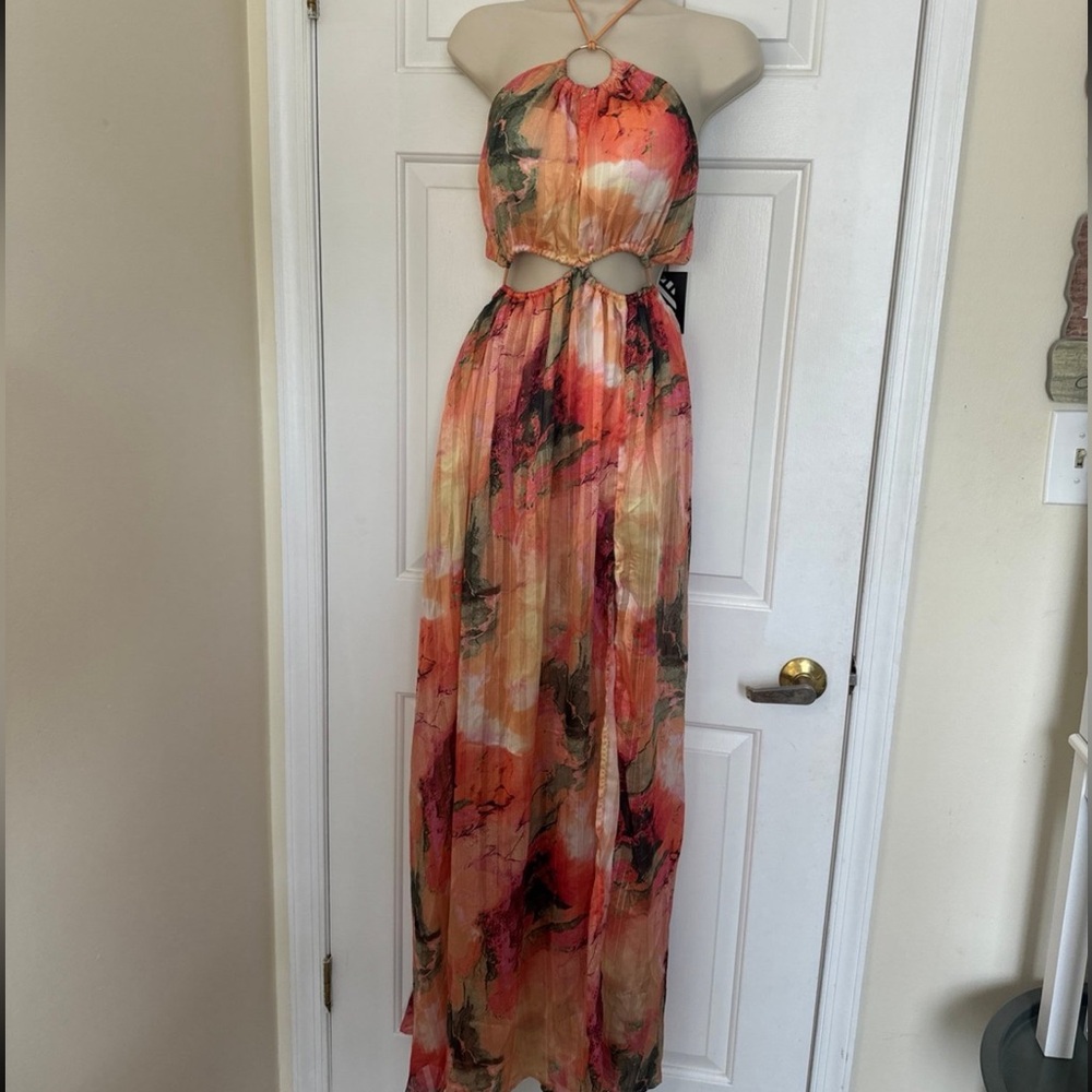 Beautiful floral maxi dress